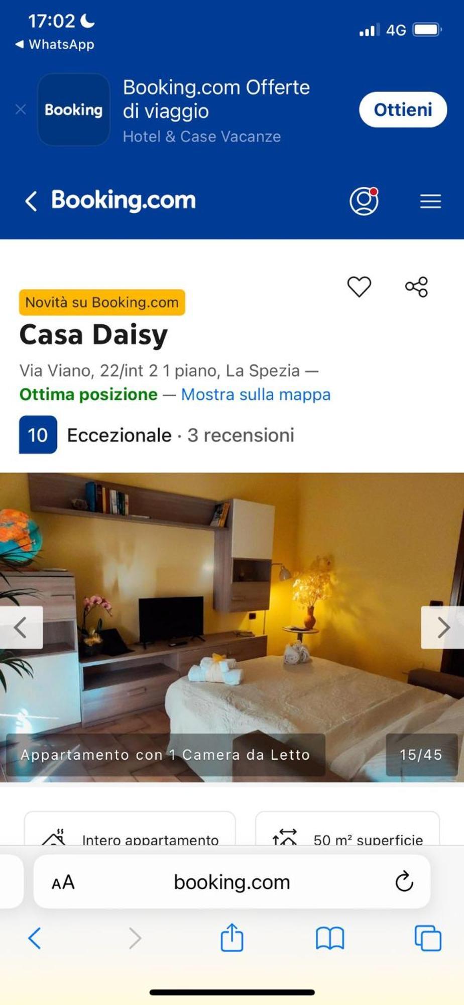 דירות לה ספציה Casa Daisy מראה חיצוני תמונה